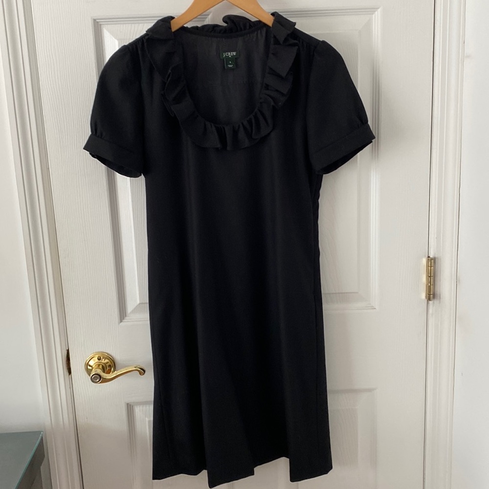 J. Crew Work Dress Wool Shell Size 2